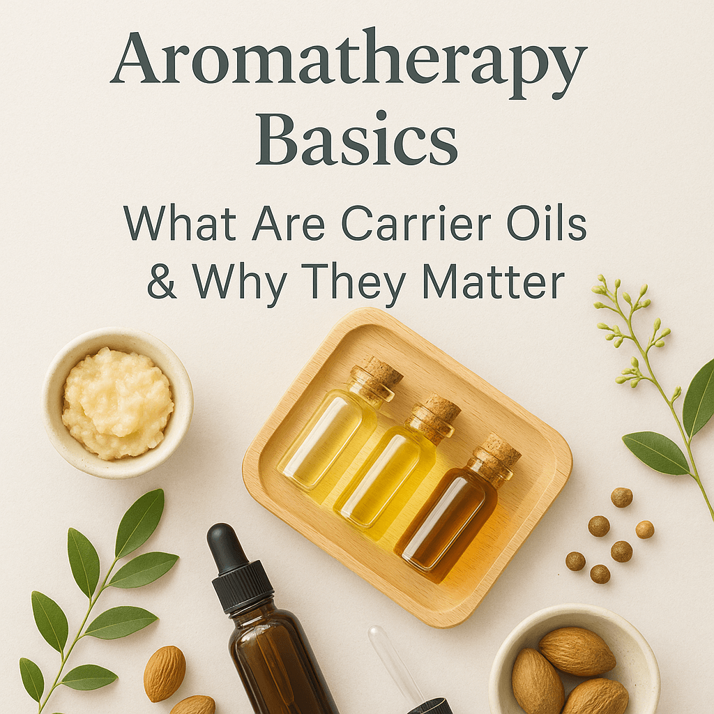 Aromatherapy Basics - What Are Carrier Oils and Why They Are Essential.