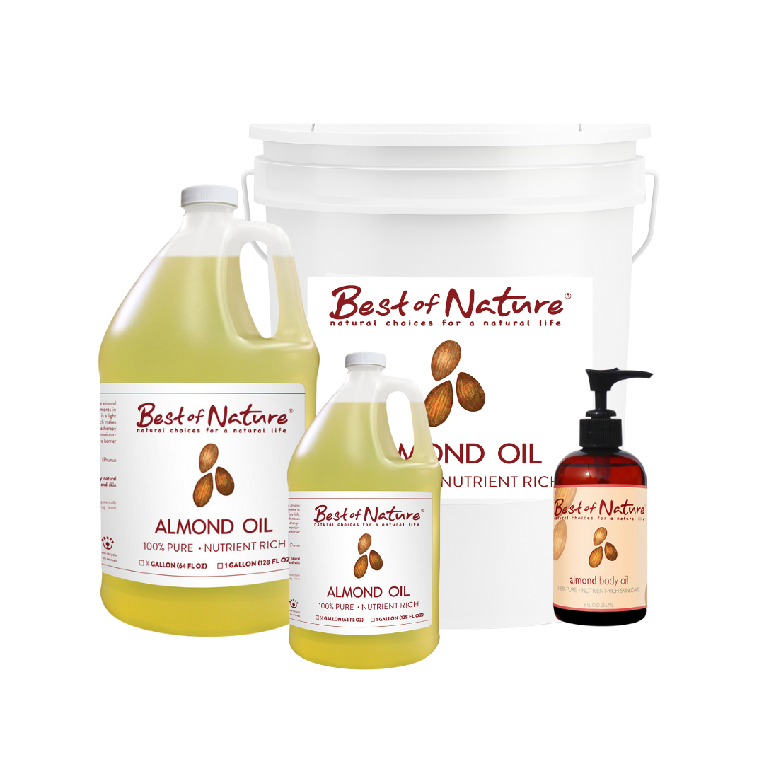 Best of Nature Almond Massage & Body Oil - 100% Pure