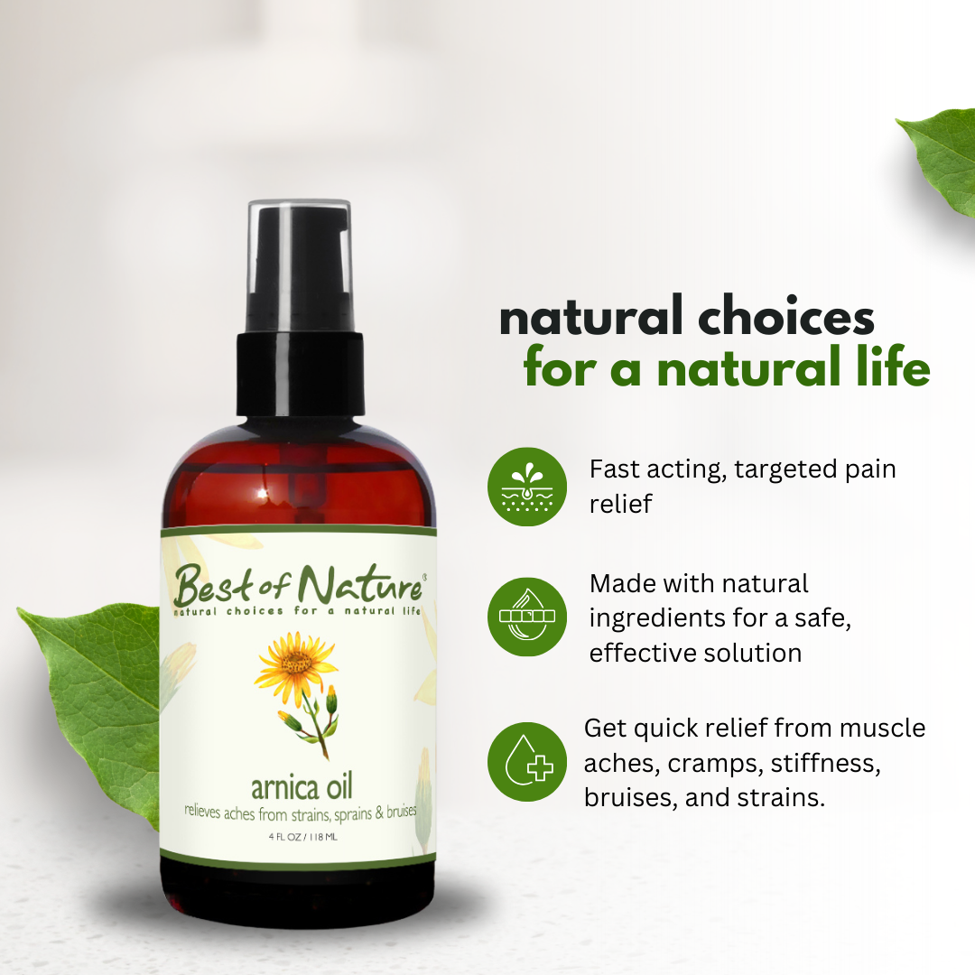 Best of Nature Arnica Relief Massage & Body Oil