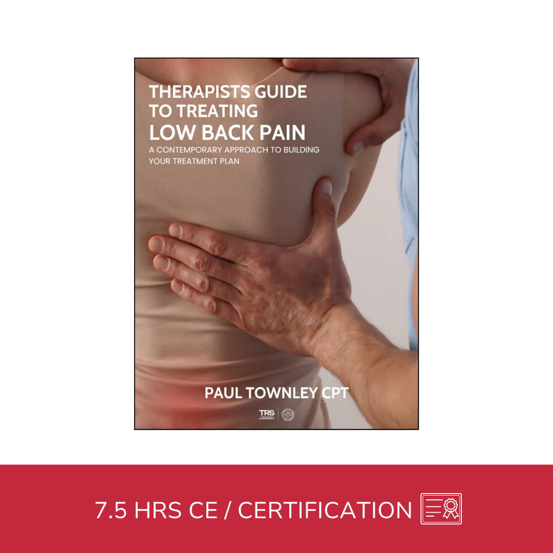 Contemporary Approach to Low Back Pain - 7.5 CE Hours