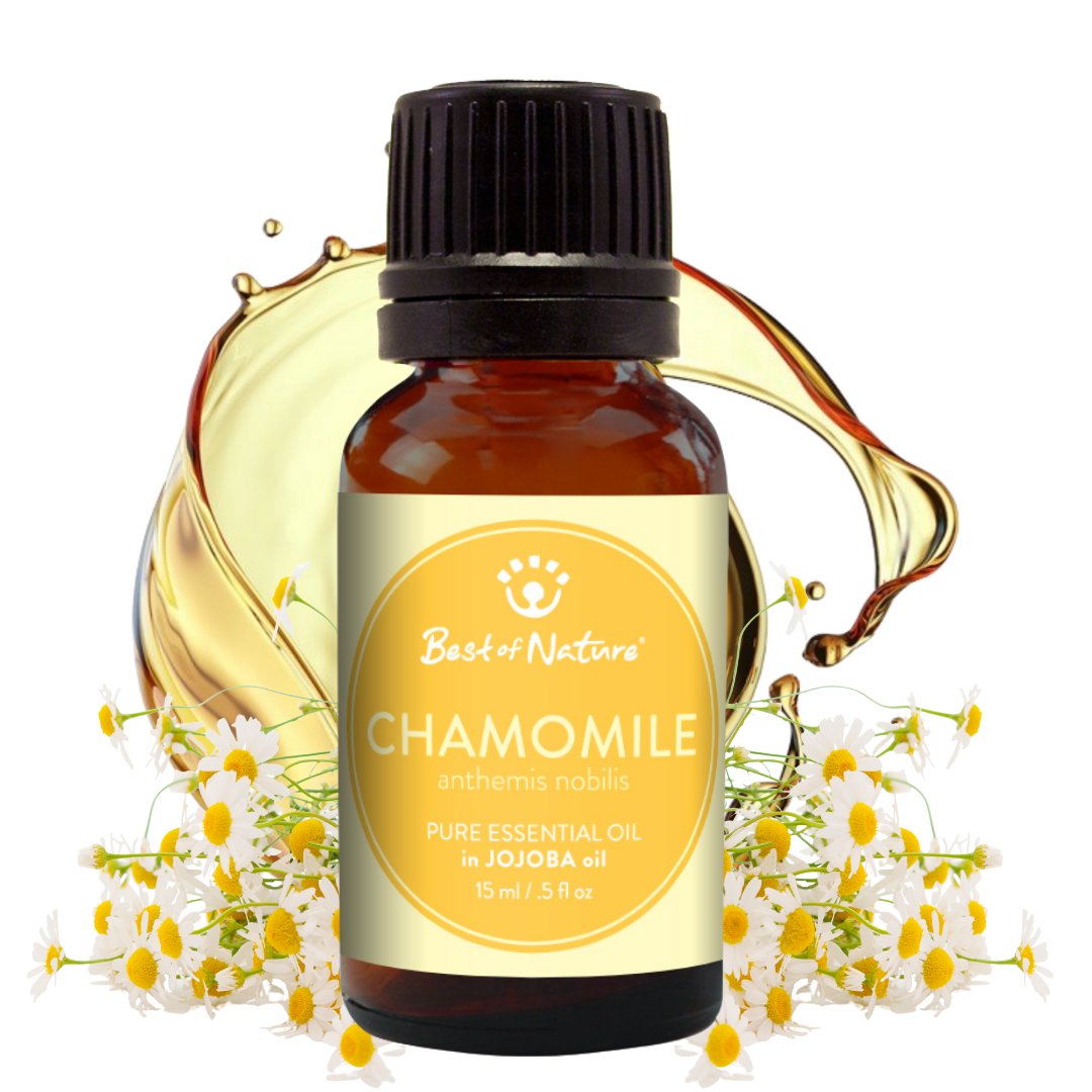Best of Nature Chamomile Roman Essential Oil blended with Jojoba Oil