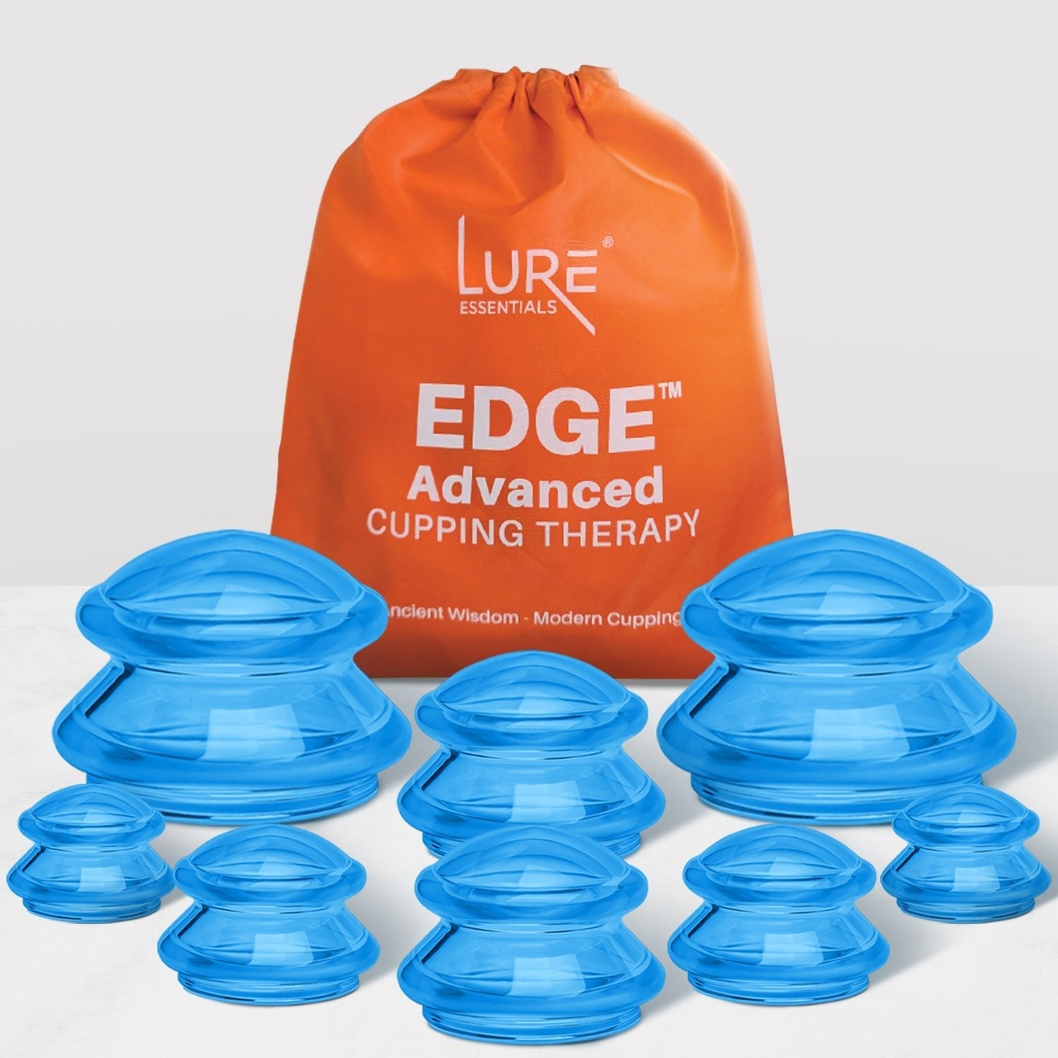 EDGEâ„¢ Pro Cupping Set Blue, 8 Cups