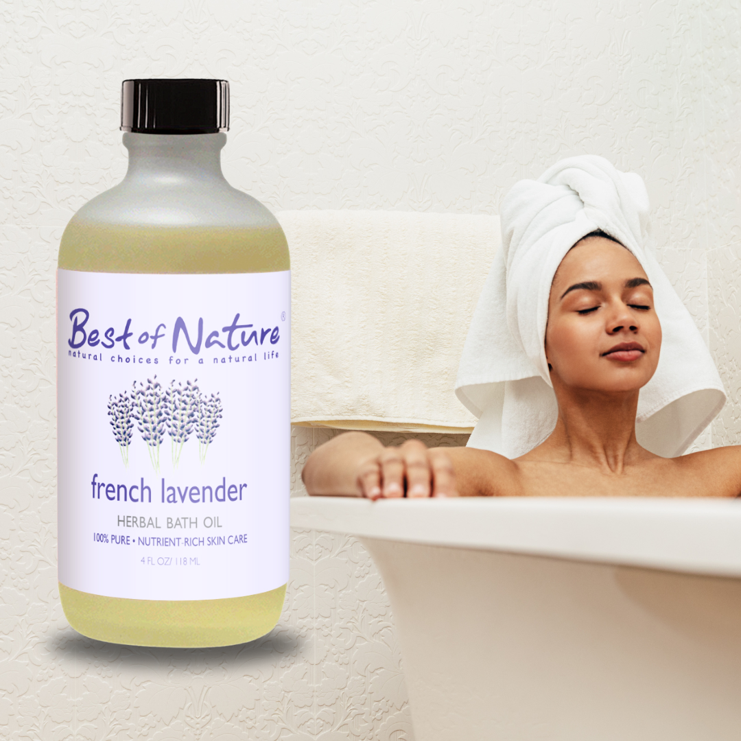 Best of Nature French Lavender Herbal Bath Oil