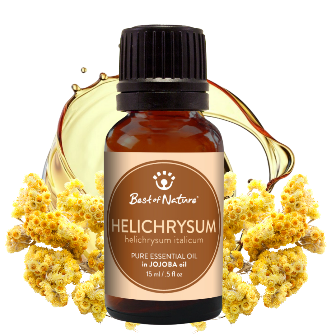 Best of Nature Helichrysum Essential Oil blended with Jojoba Oil