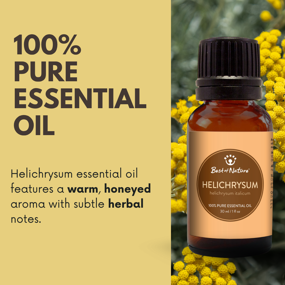 Best of Nature Helichrysum Essential Oil - 100% Pure
