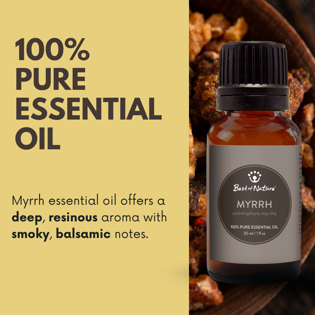 Best of Nature Myrrh Essential Oil - 100% Pure