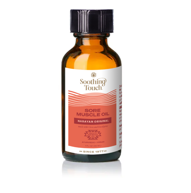 Soothing Touch Sore Muscle Oil - For Relief of Sore Muscles (Narayan Oil)