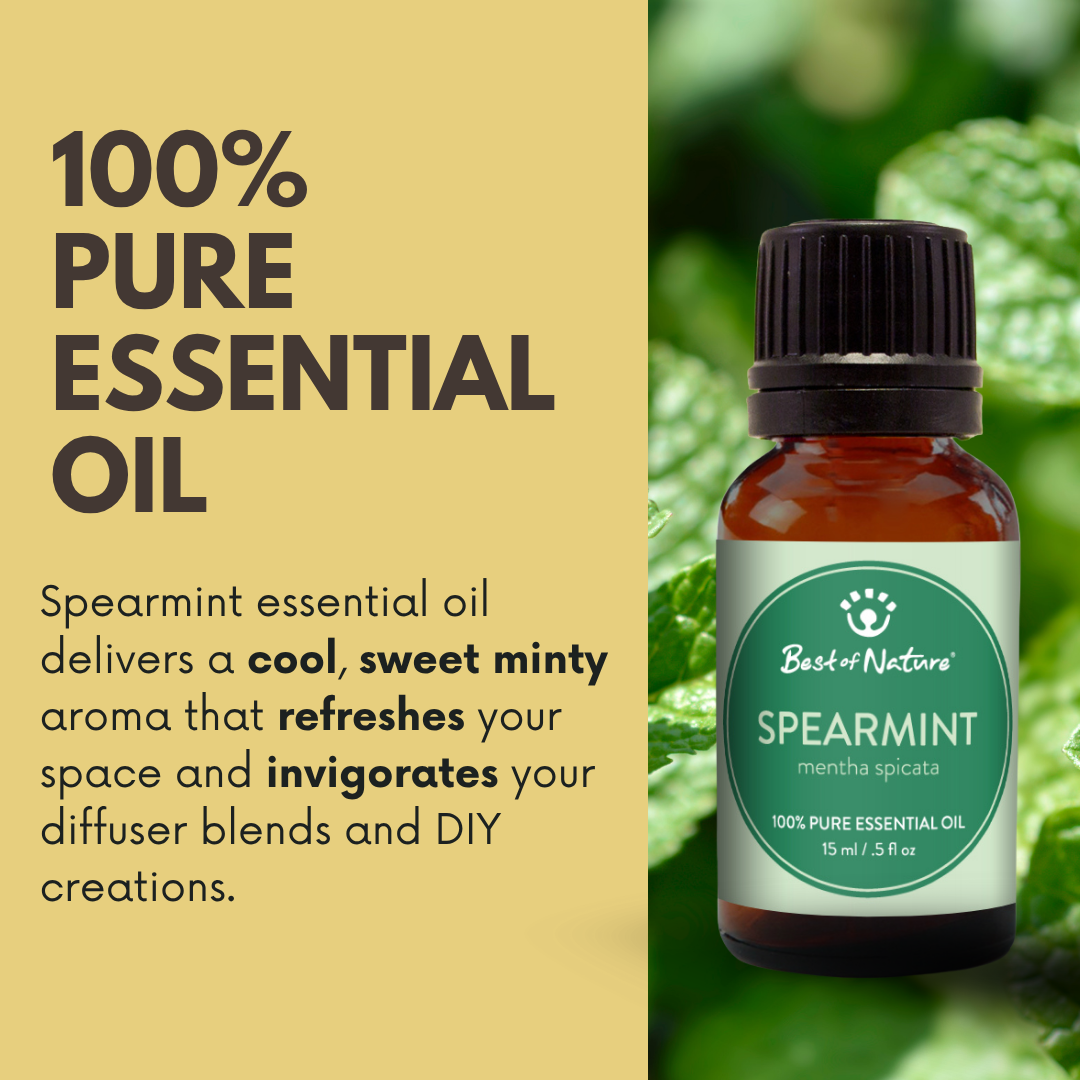 Best of Nature Spearmint Essential Oil - 100% Pure
