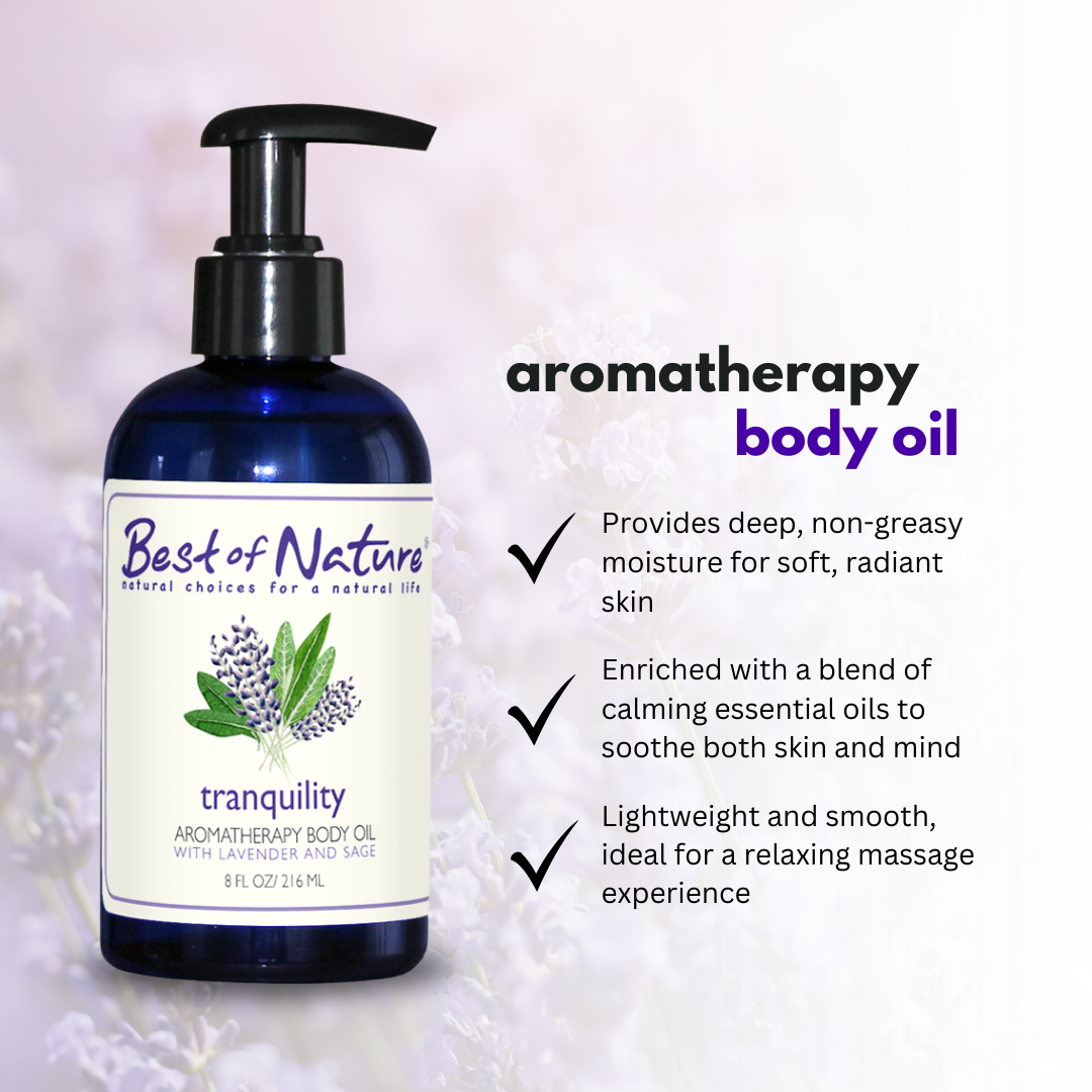 Best of Nature Tranquility Aromatherapy Massage & Body Oil