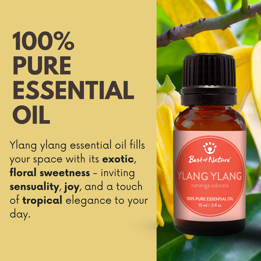 Best of Nature Ylang Ylang Essential Oil - 100% Pure