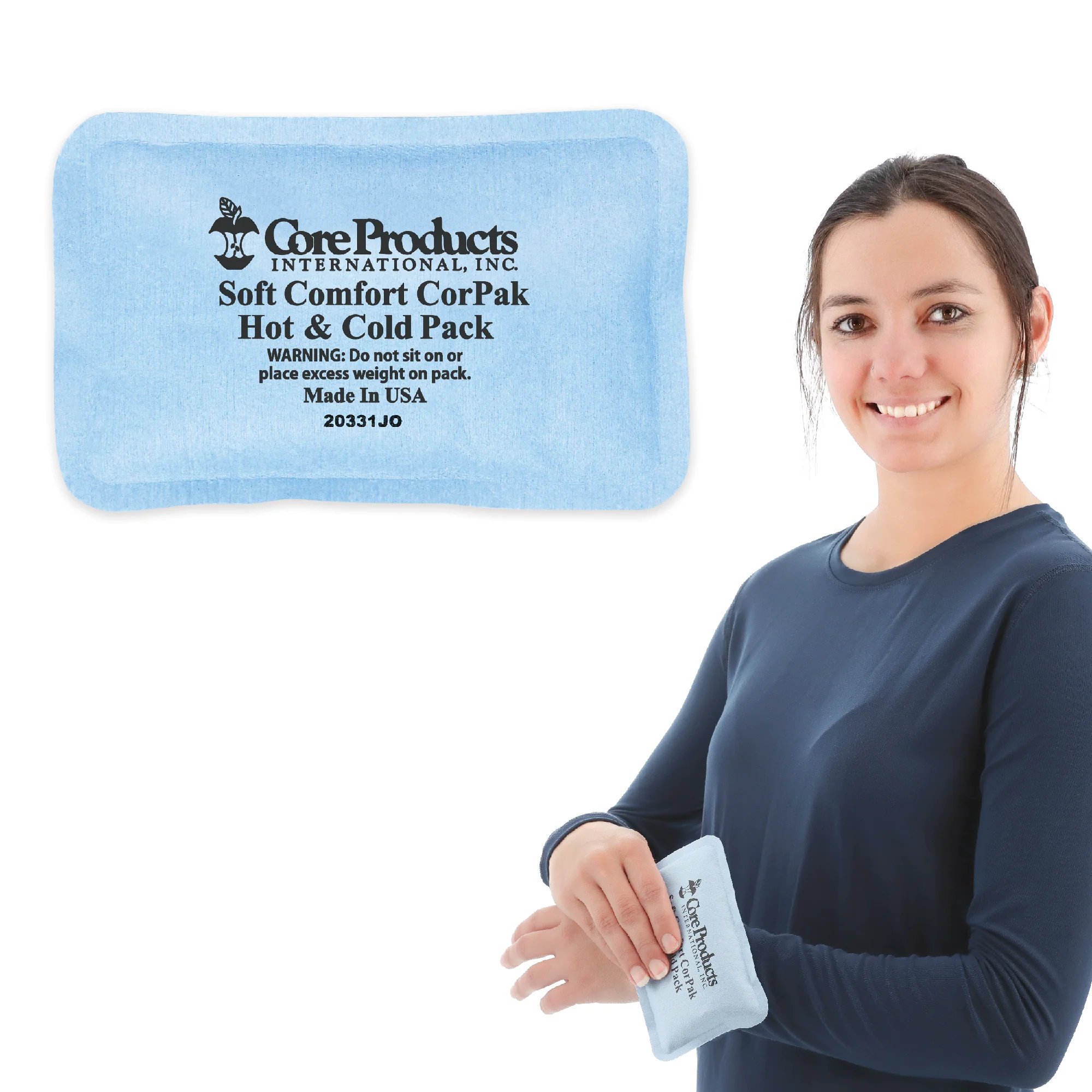 Soft Comfort CorPak Hot & Cold Therapy Pack - 5" x 3" Small