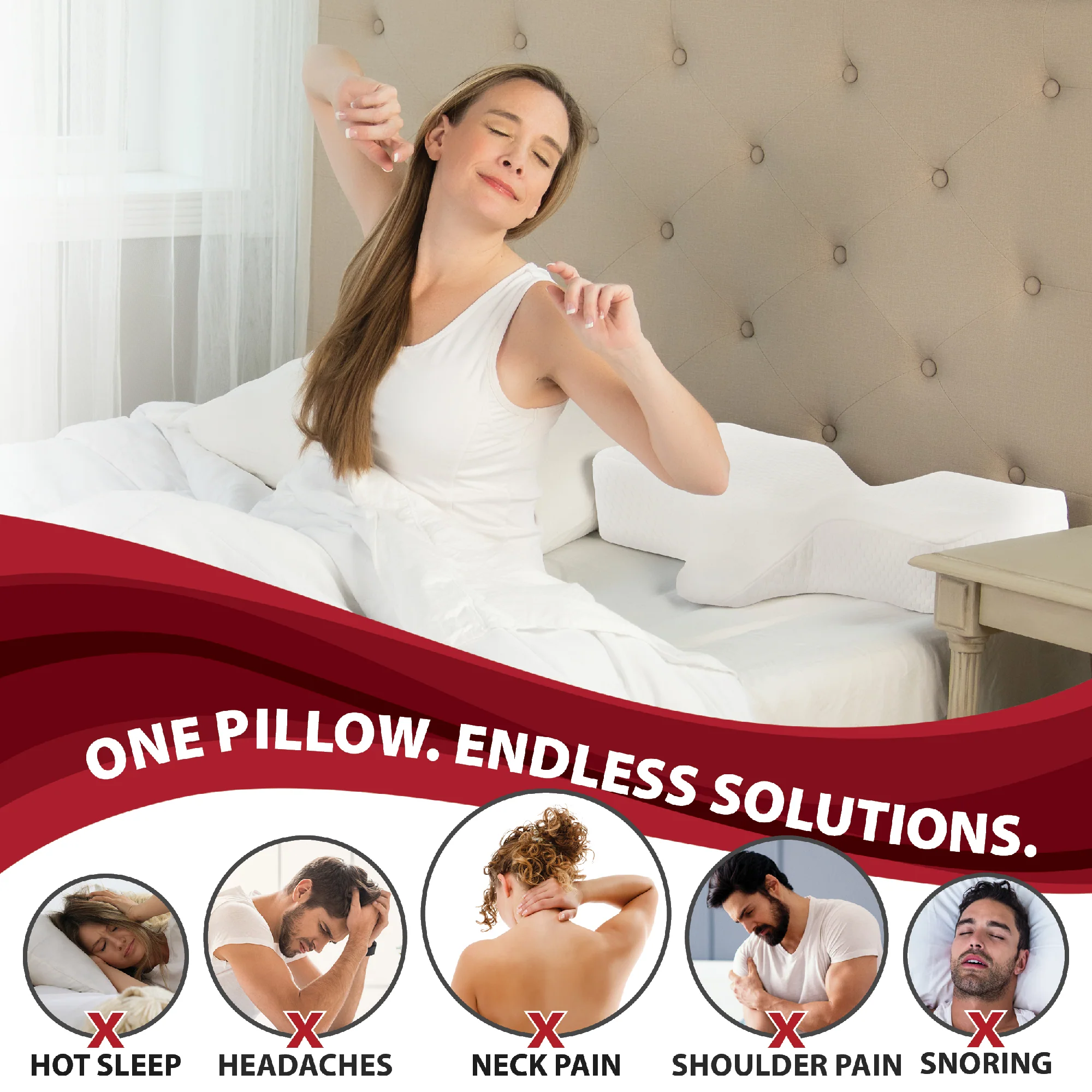 Therapeutica Orthopedic Sleeping Pillow
