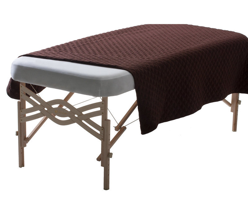 Earthlite Premium Microfiber Quilted Blanket (Pewter)