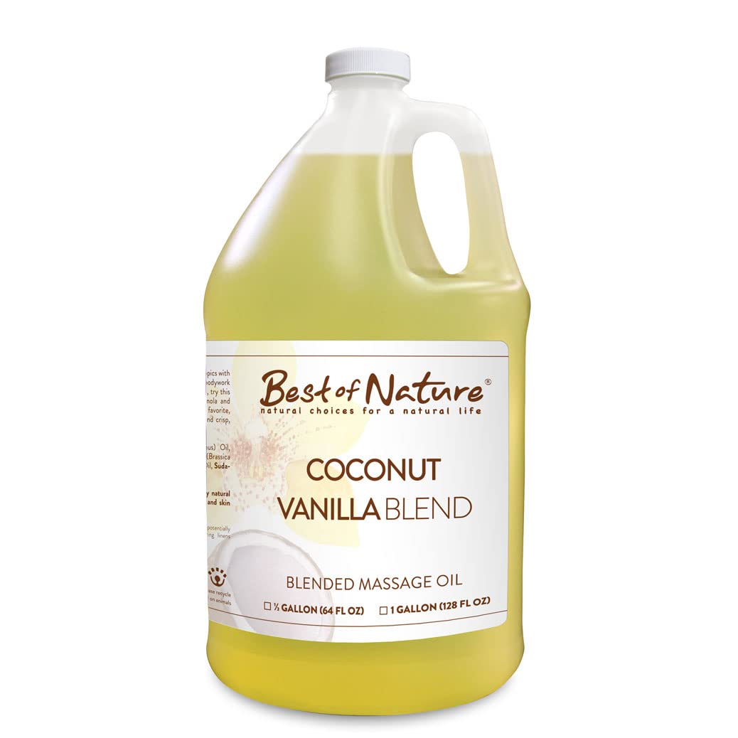 Best of Nature Coconut Vanilla Blend Massage Oil
