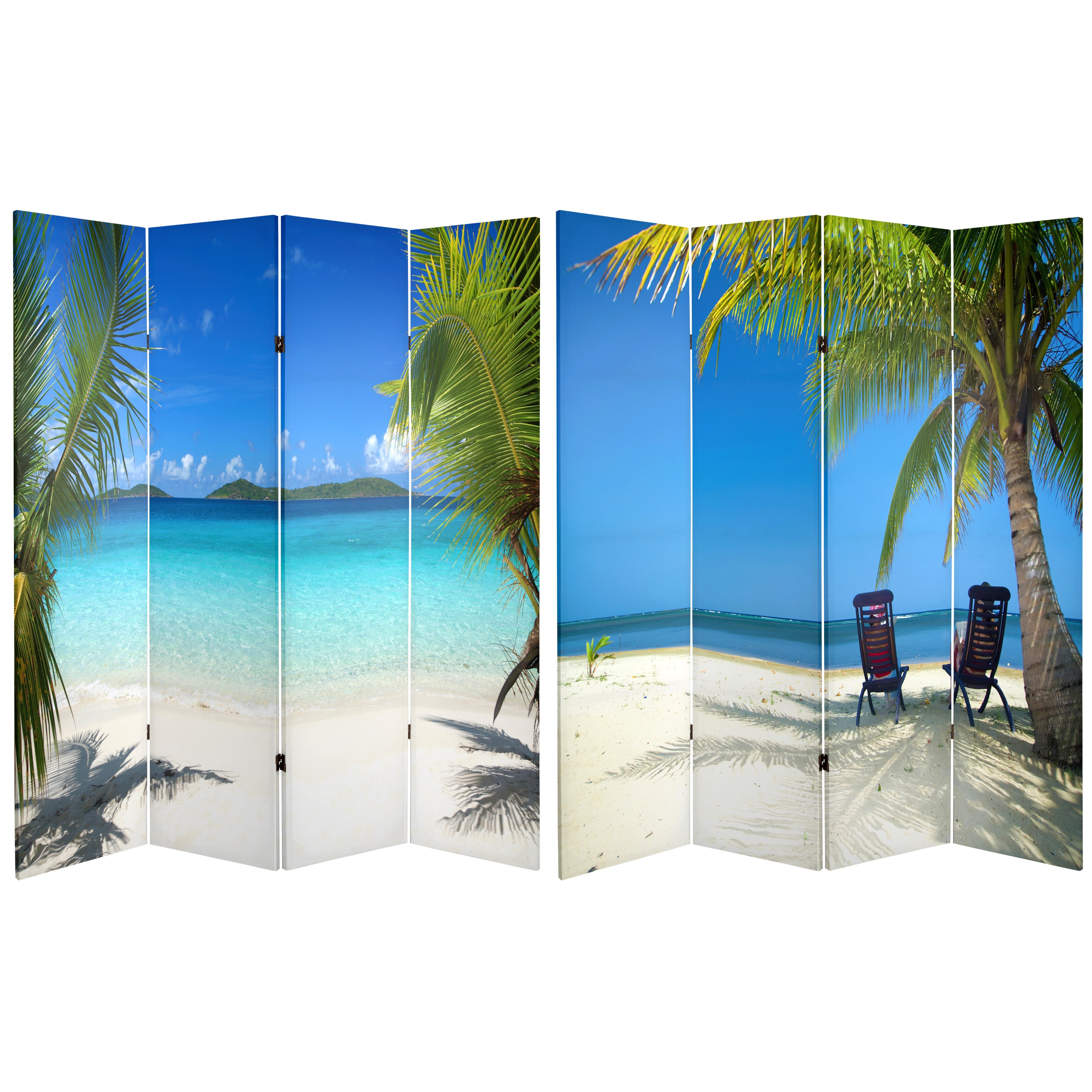 Beach Art Print Screen (Canvas/Double Sided)