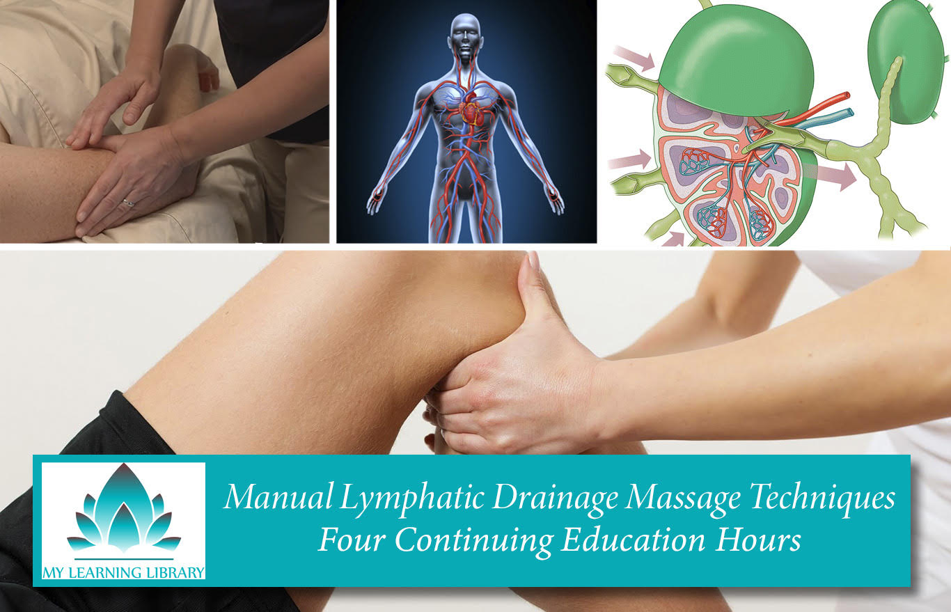 Manual Lymphatic Drainage Massage Techniques -  4 CE Hours