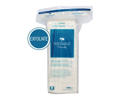 12 Ply Cotton Gauze Wipes
