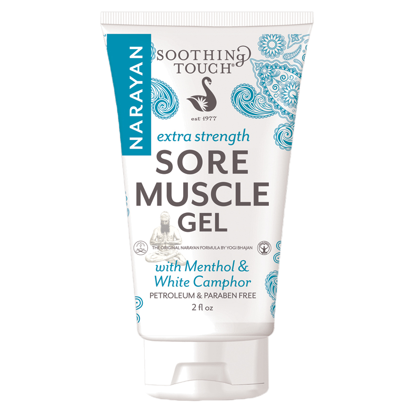 Soothing Touch Sore Muscle Gel - Extra Strength - with Menthol & Camphor (Narayan Gel)