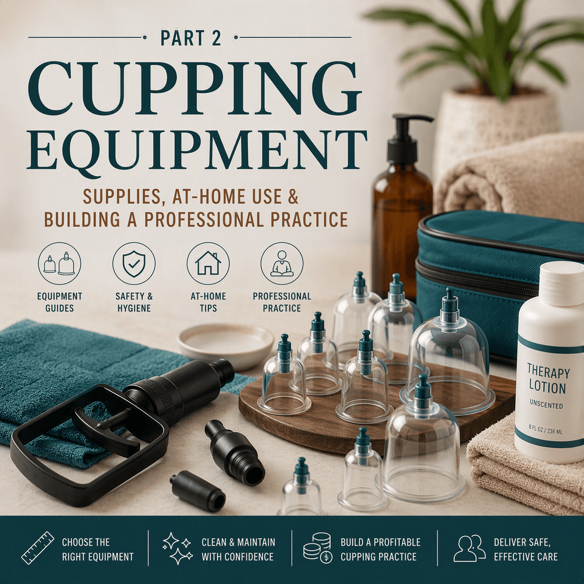 Cupping Equipment Supplies, At-Home Use & Building a Professional Practice.