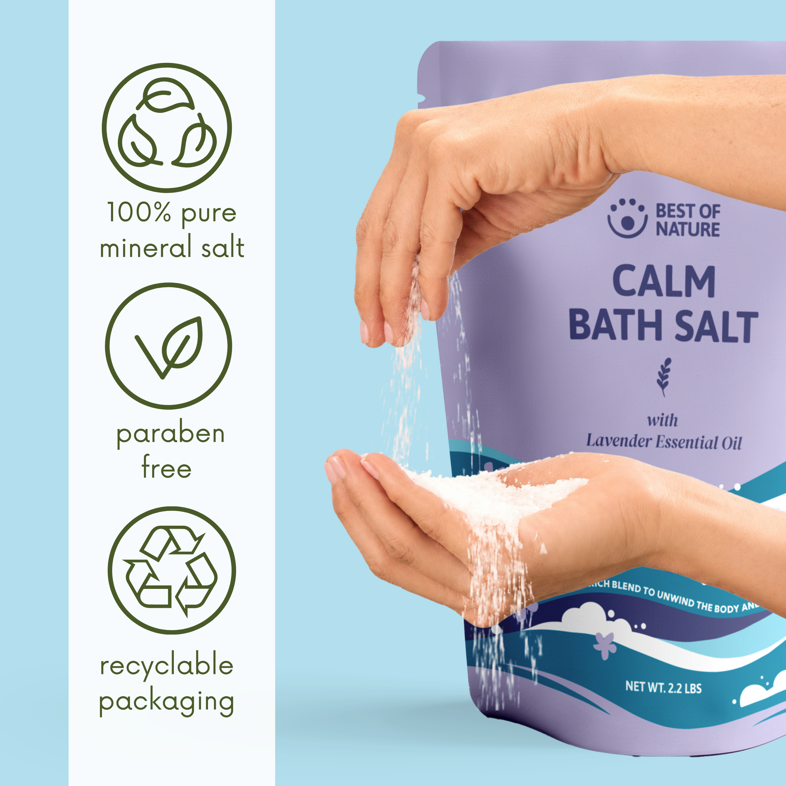 Calm Mineral Bath Salt