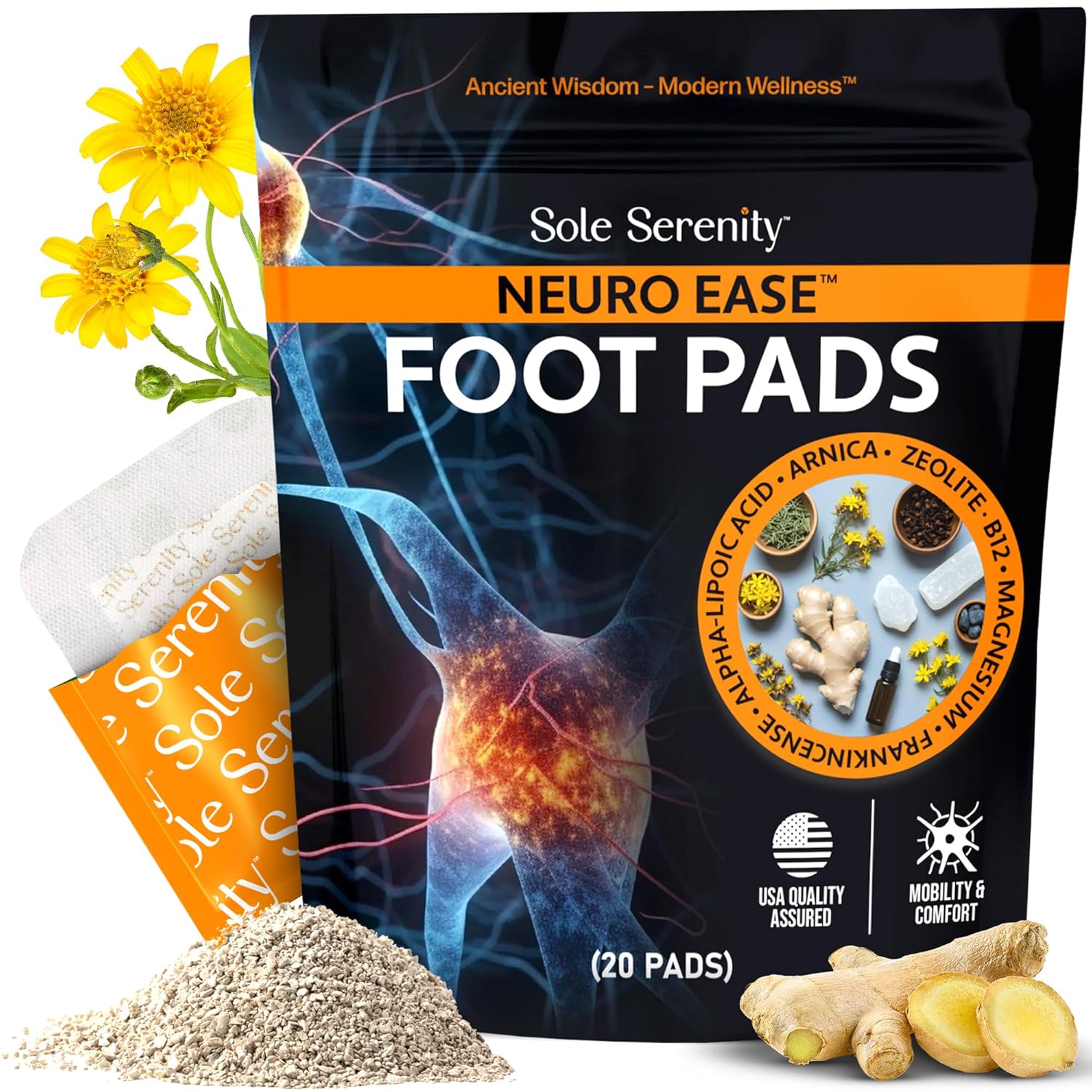 The Essentials 4 Pack Foot Pads Bundle