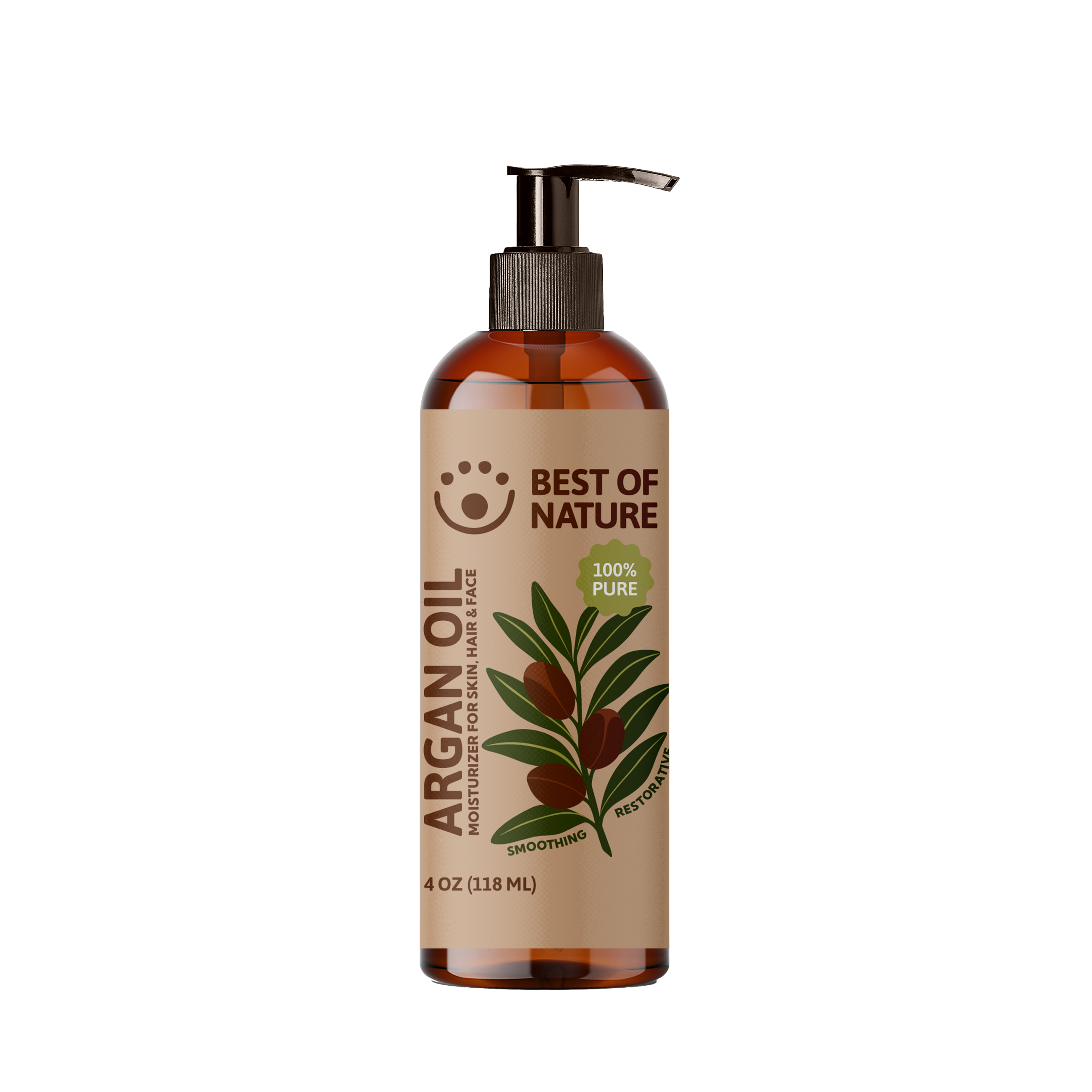 Best of Nature Argan Massage & Body Oil (Moroccan) - 100% Pure