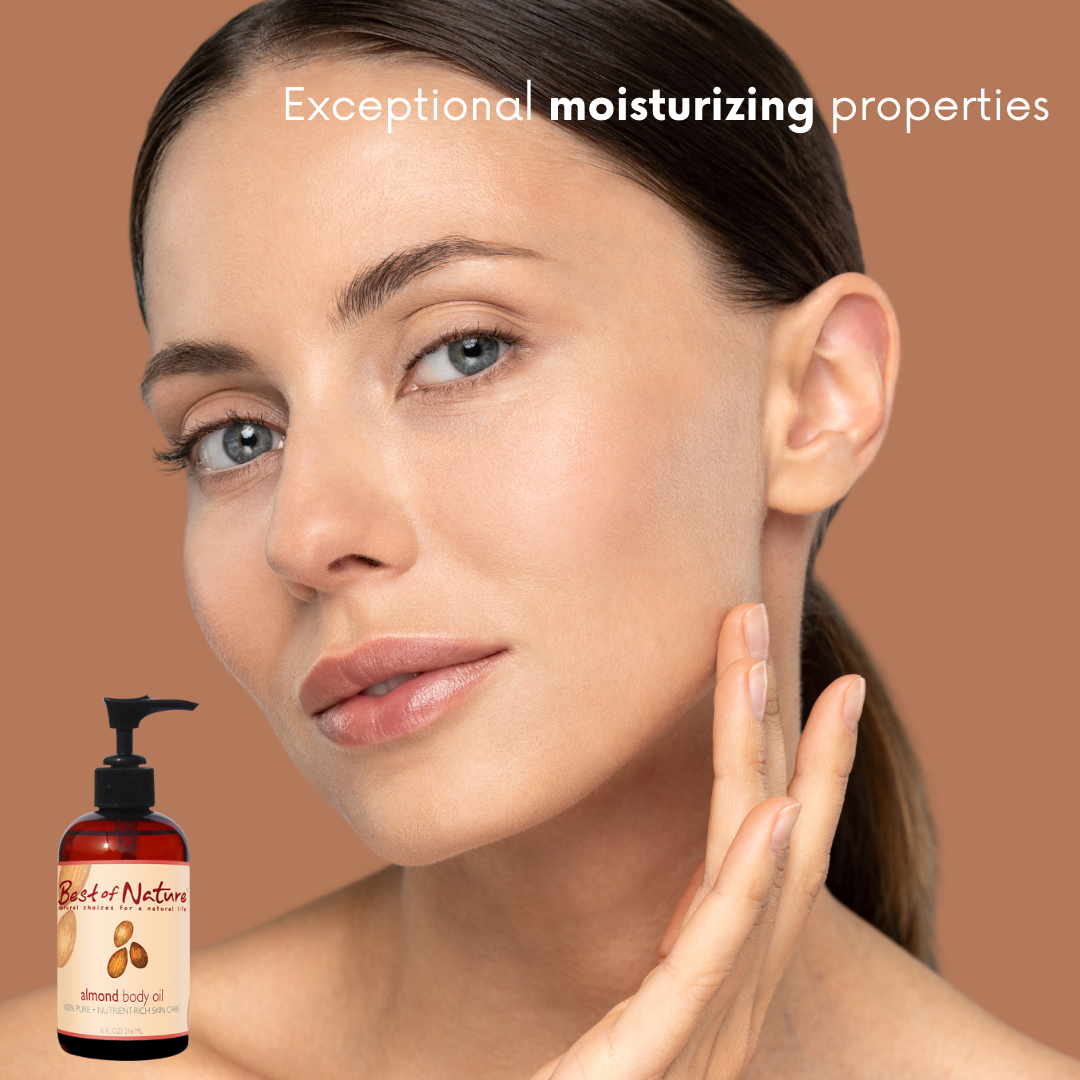Best of Nature Almond Massage & Body Oil - 100% Pure
