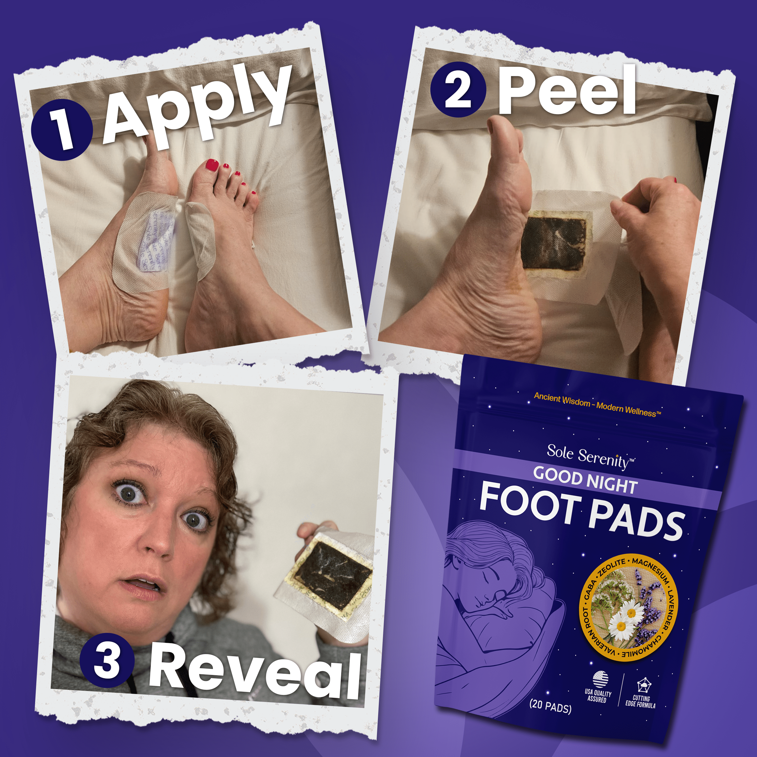 The Essentials 4 Pack Foot Pads Bundle