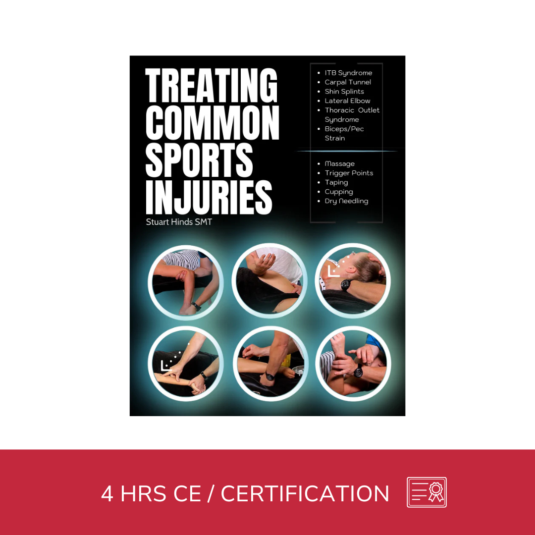 Treating Common Sports Injuries - 4 CE Hours