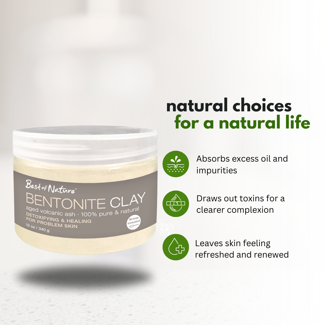 Best of Nature Bentonite Clay - Aged Volcanic Ash