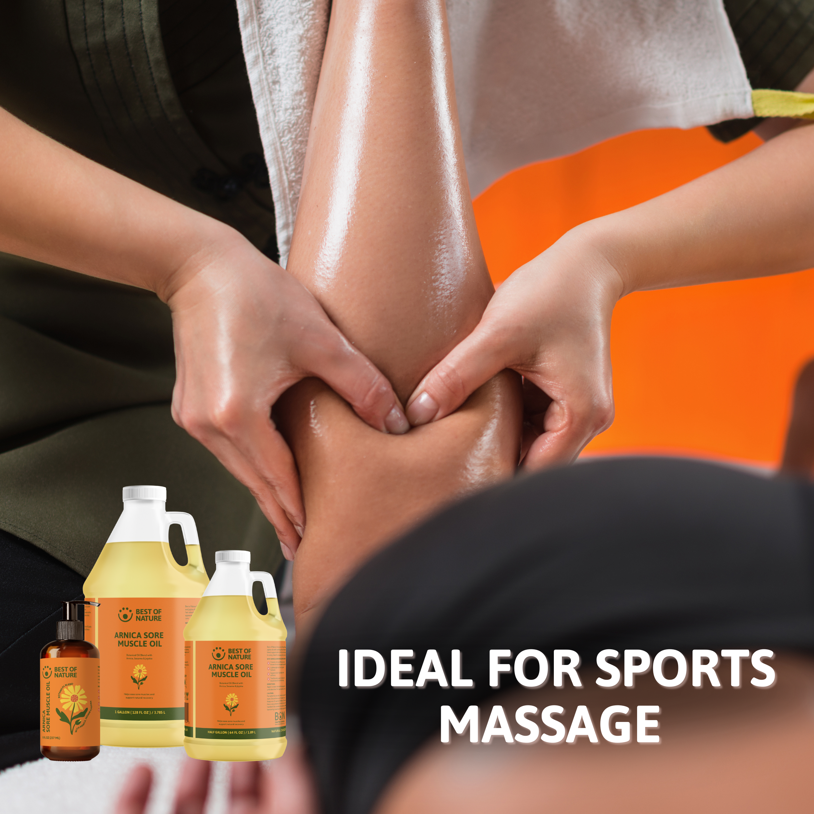 Best of Nature  Therapeutic Arnica Sore Muscle Massage & Body Oil (formerly Arnica Blend)