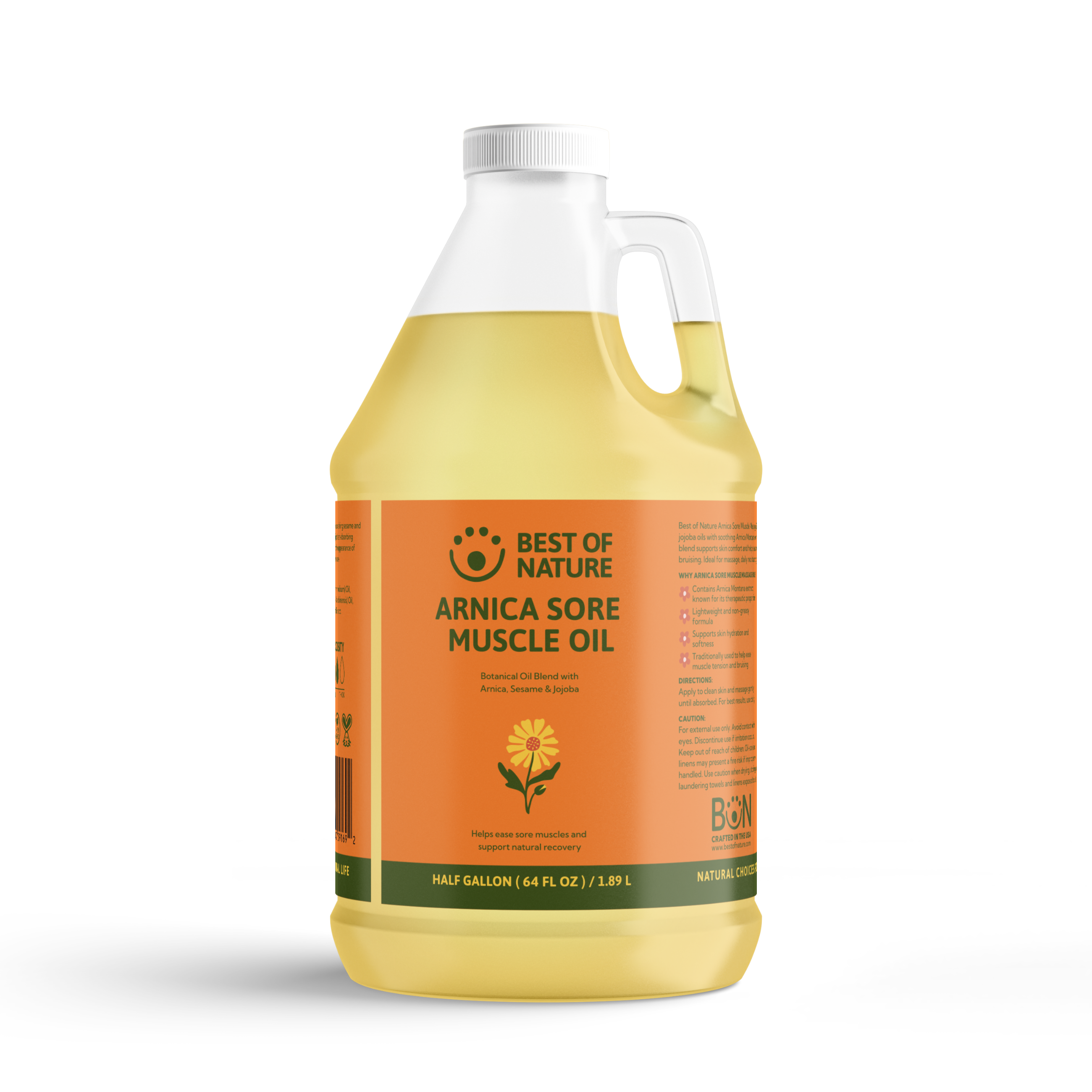 Best of Nature  Therapeutic Arnica Sore Muscle Massage & Body Oil (formerly Arnica Blend)