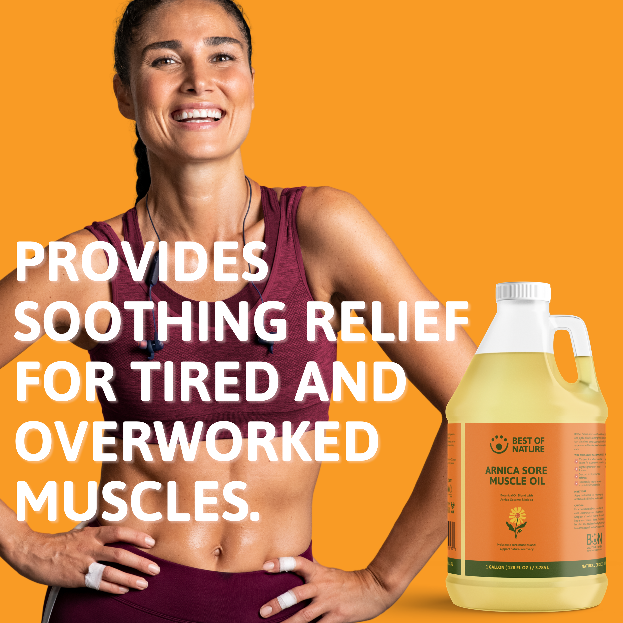 Best of Nature  Therapeutic Arnica Sore Muscle Massage & Body Oil (formerly Arnica Blend)