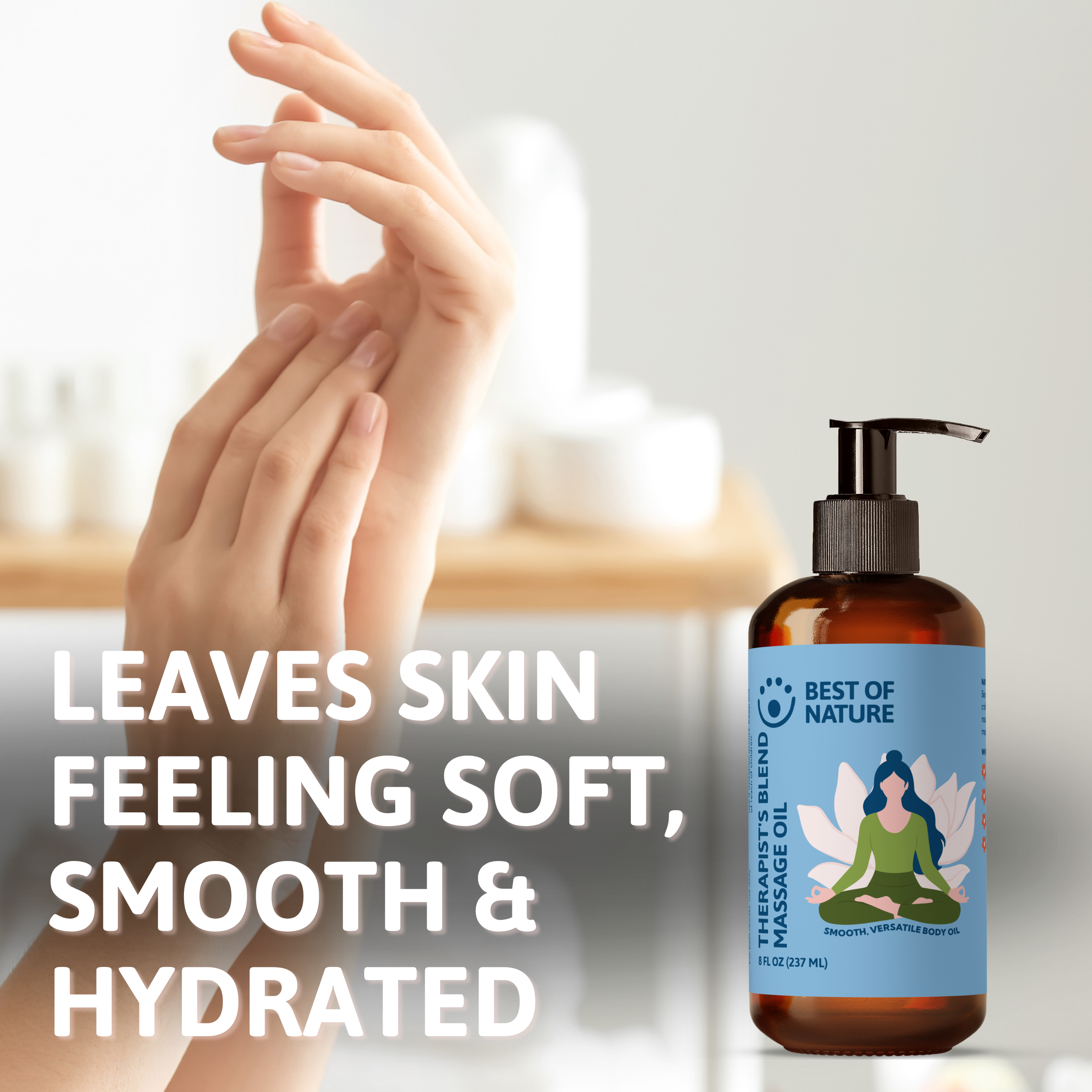 Therapist's Blend (formerly Budget Blend) Massage & Body Oil