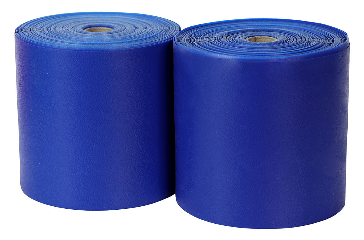CanDo Theraband Sup R Band Latex Free Blue Heavy Exercise Therapy & Stretching Bands