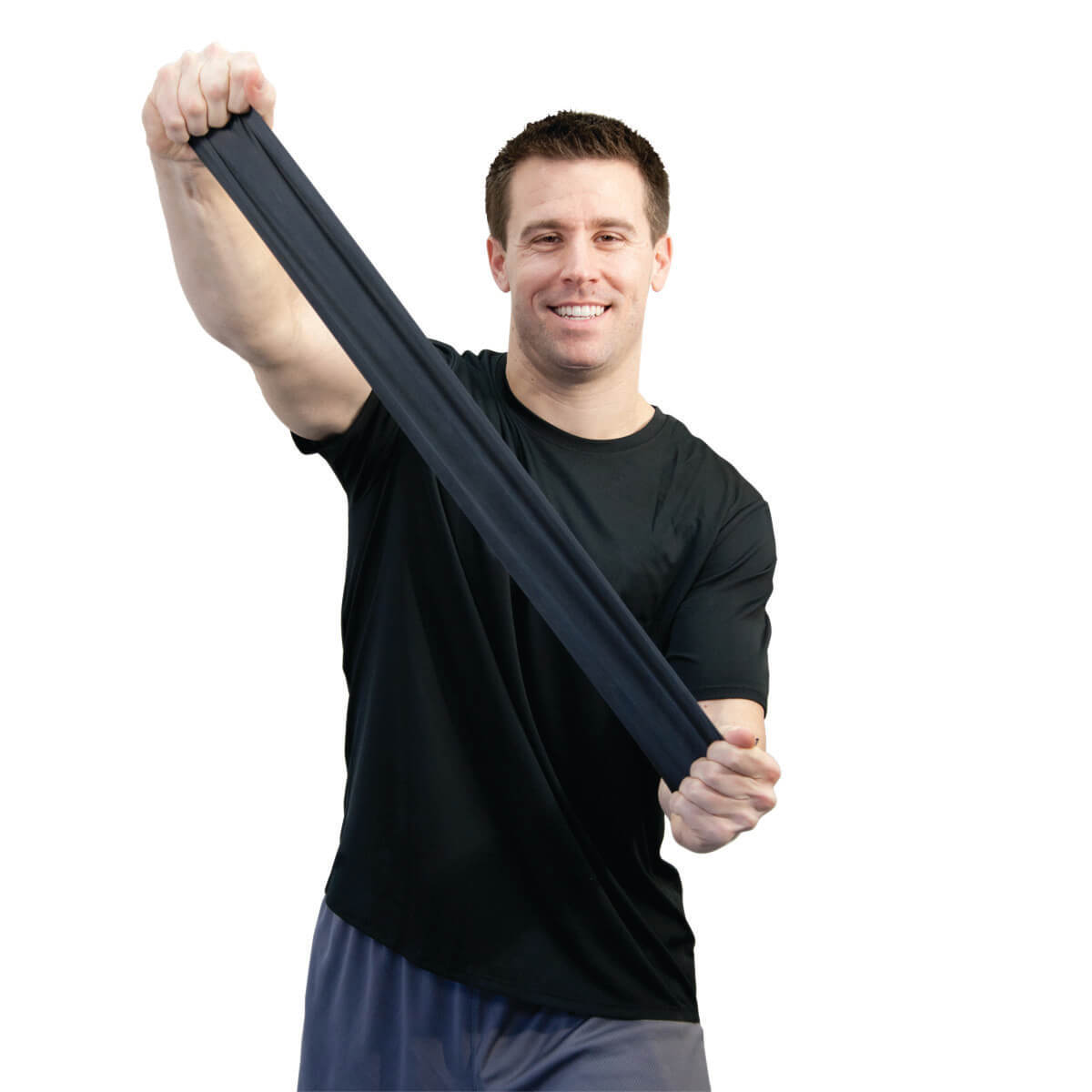 CanDo Theraband Sup R Band Latex Free Black X Heavy Exercise & Therapy Band Rehab