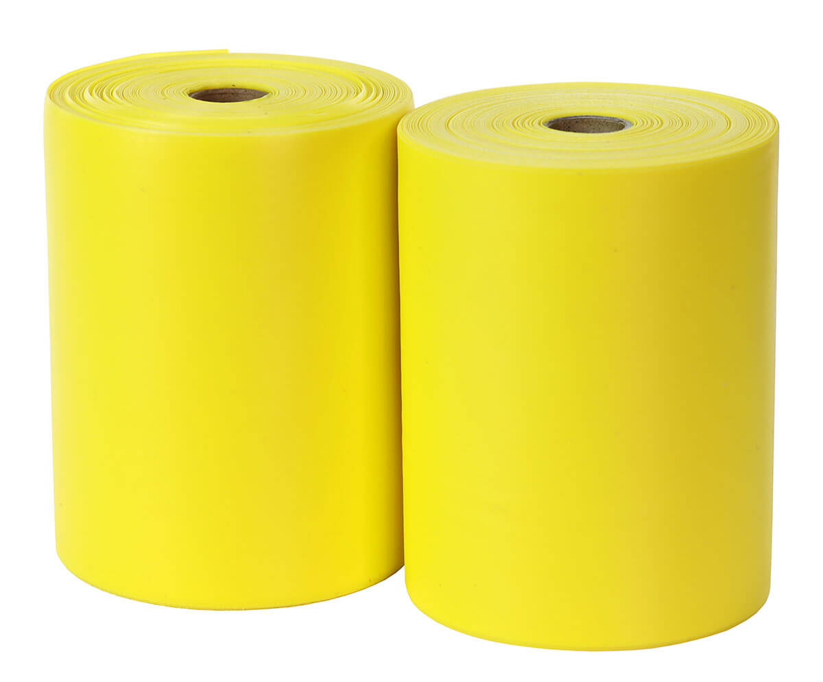 CanDo Theraband Sup R Band Latex Free Yellow X Light Exercise Therapy & Stretching Bands