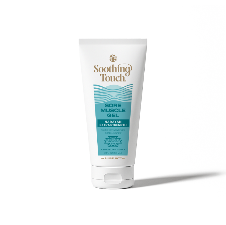 Soothing Touch Sore Muscle Gel - Extra Strength - with Menthol & Camphor (Narayan Gel)