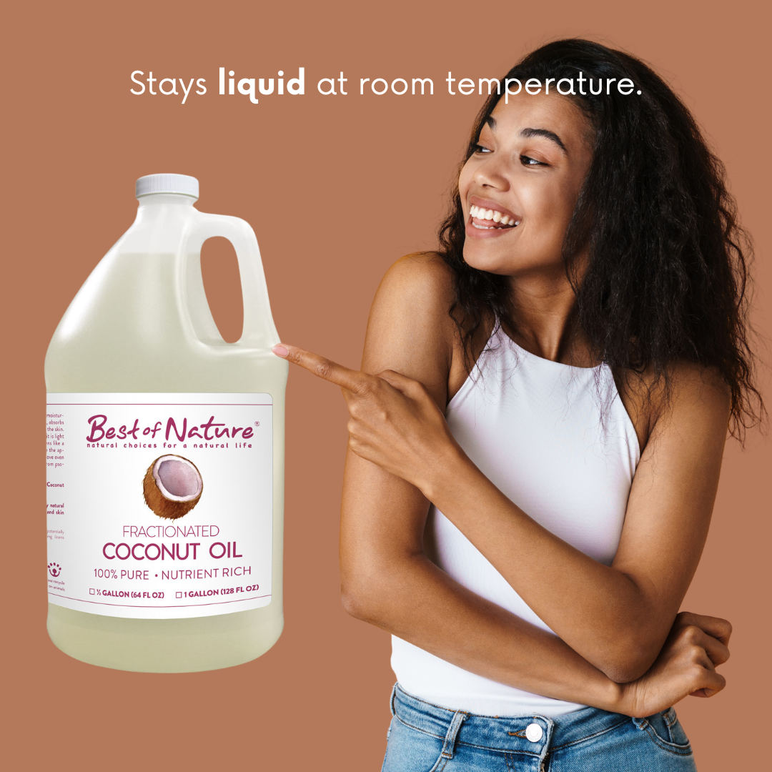Best of Nature Fractionated Coconut Massage & Body Oil - 100% Pure
