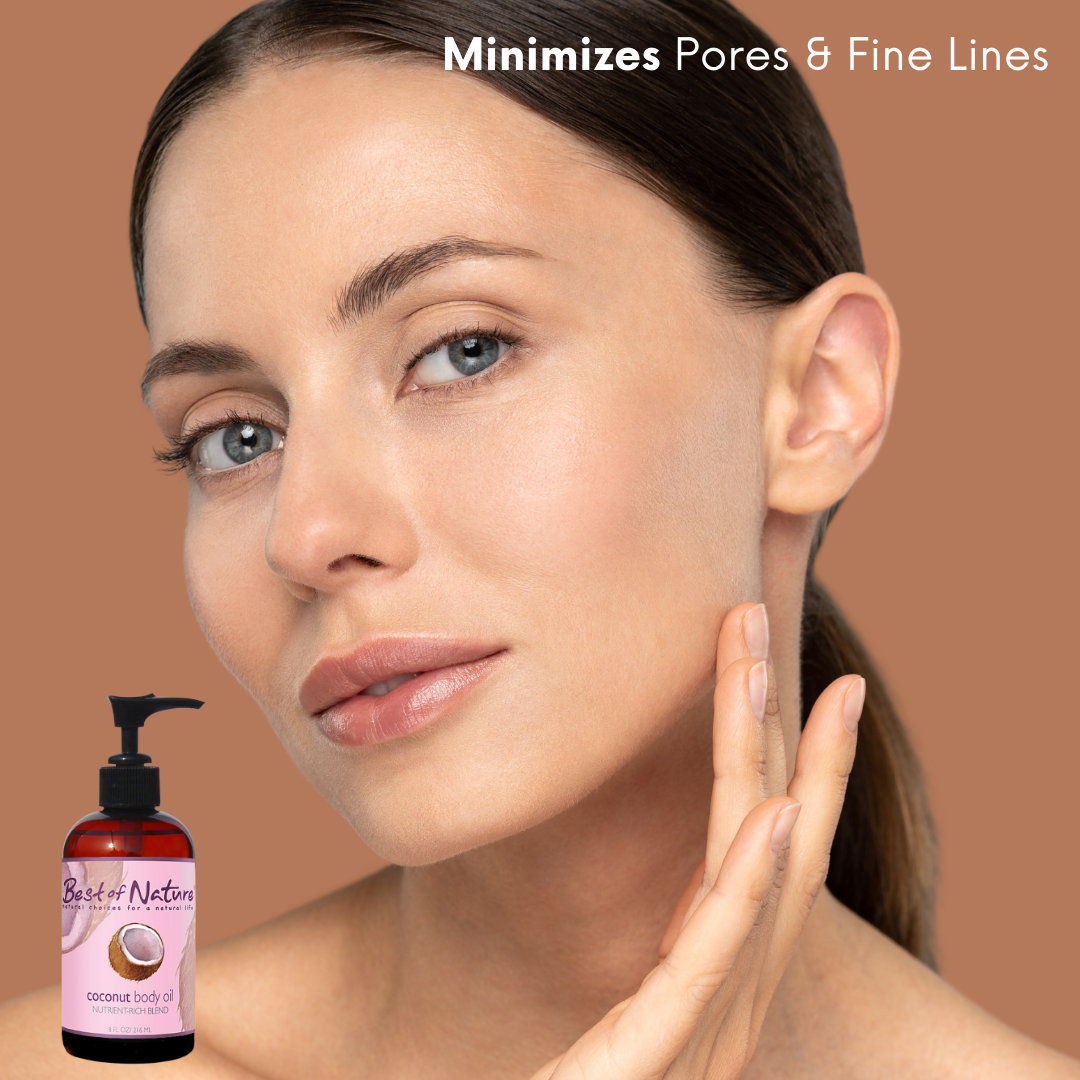 Best of Nature Fractionated Coconut Massage & Body Oil - 100% Pure