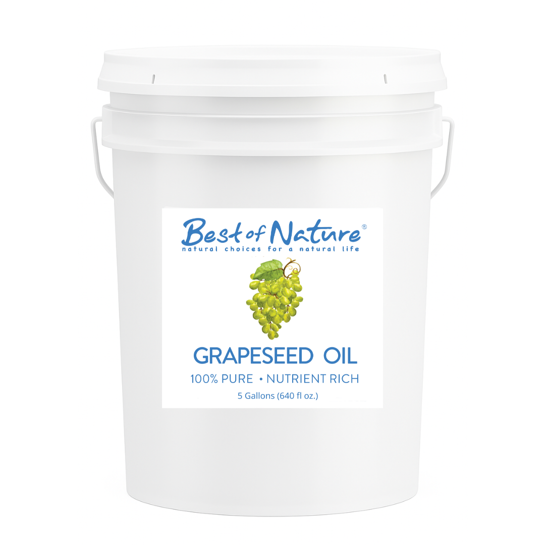 Best of Nature Grapeseed Massage & Body Oil - 100% Pure