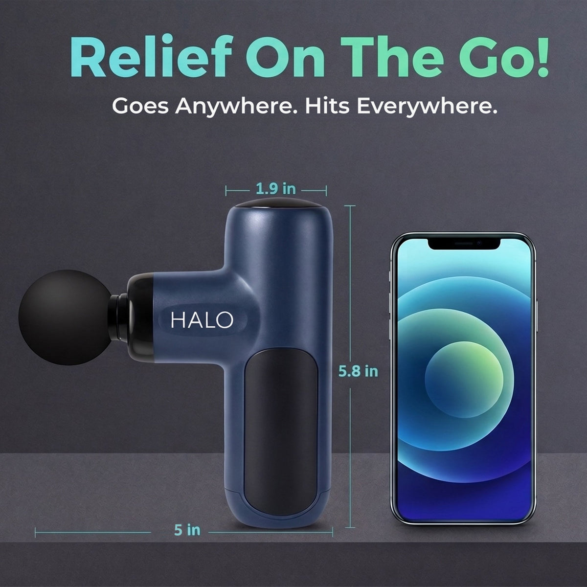 HALO Compact Percussion Massager
