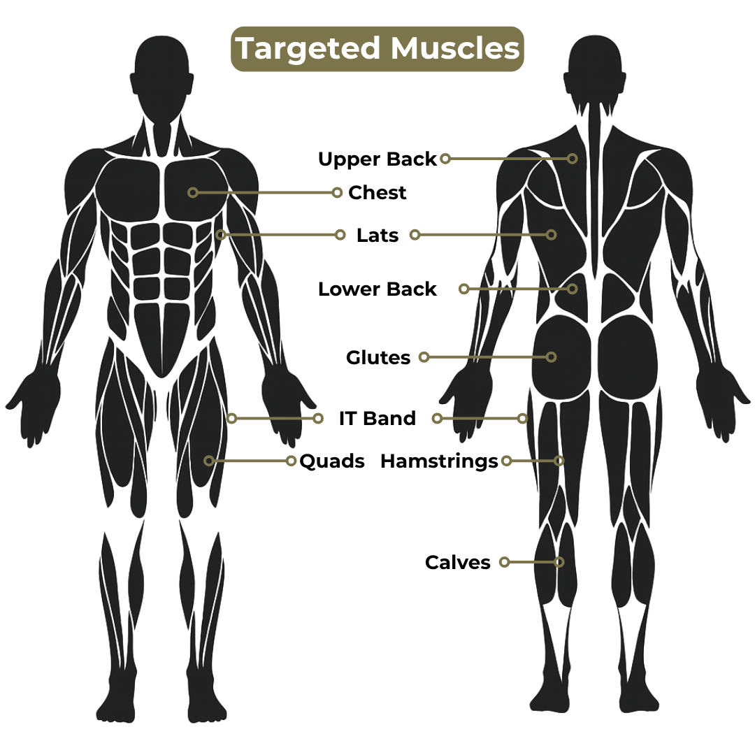 Hunter Stick- 22" - The Original Stick for Massage and Recovery Routines / Outdoor Ready