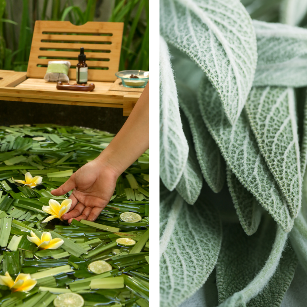 Best of Nature Lemongrass & Sage Herbal Bath Oil