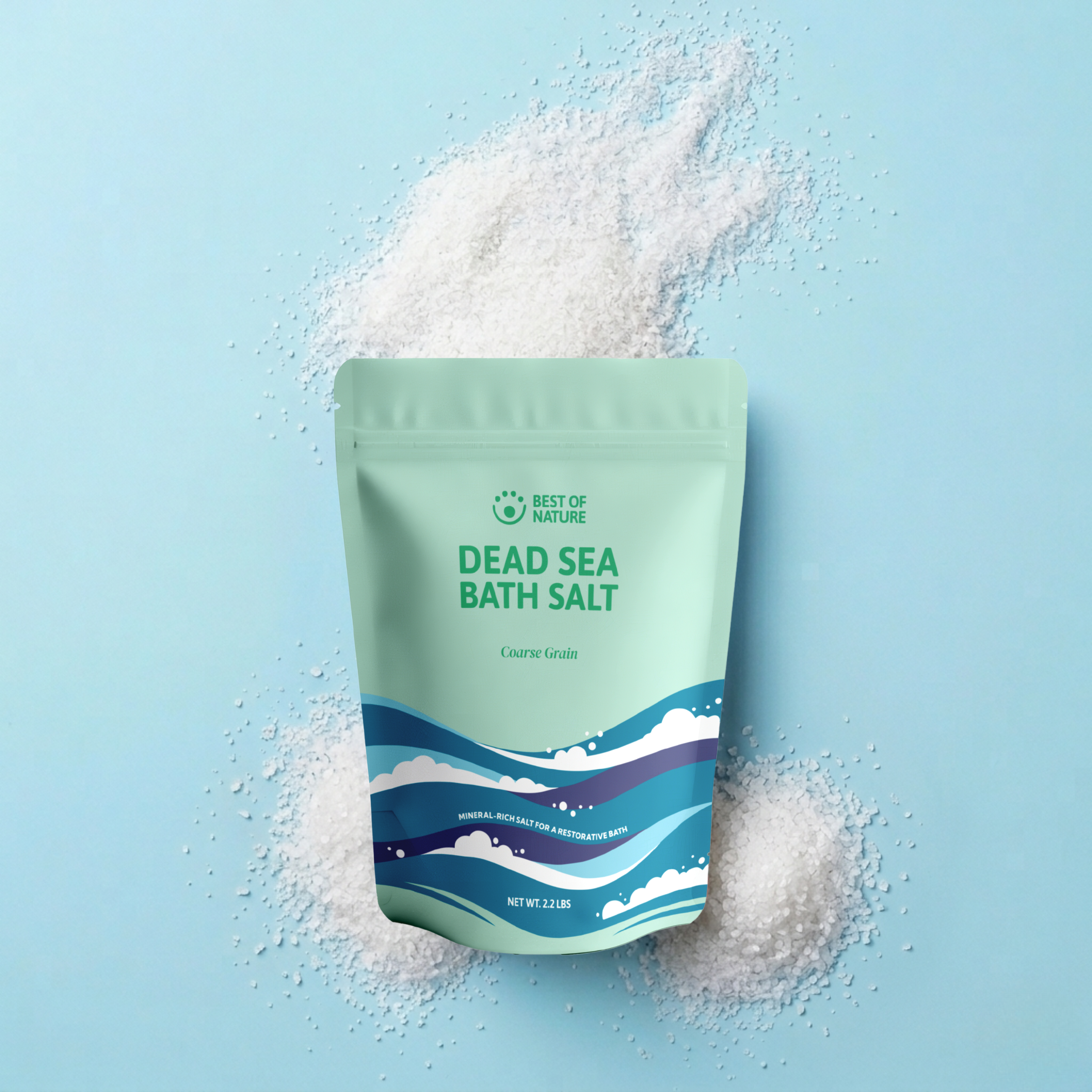 Dead Sea Mineral Bath Salt (Coarse Grain)
