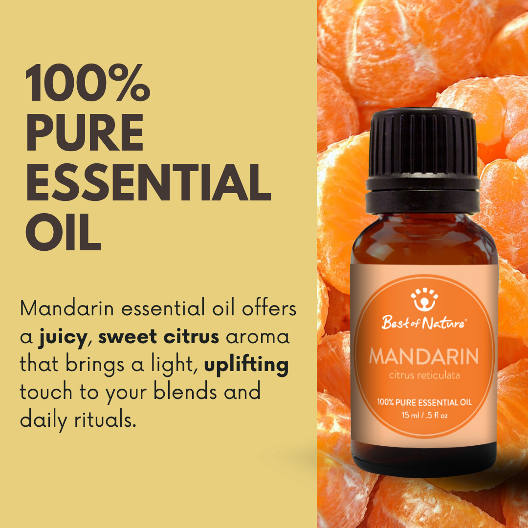 Best of Nature Mandarin Essential Oil - 100% Pure