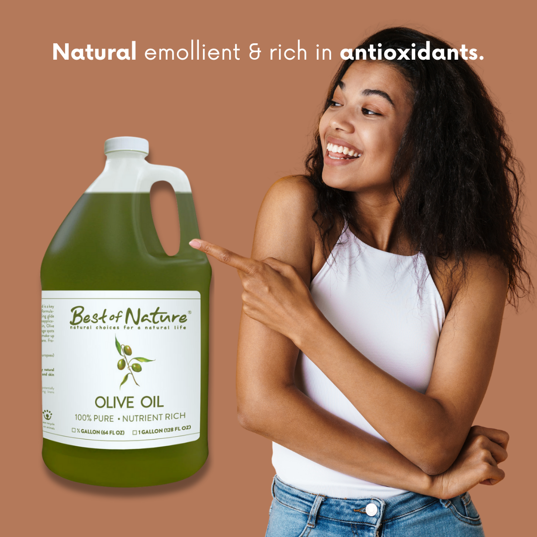 Best of Nature Olive Massage & Body Oil - 100% Pure