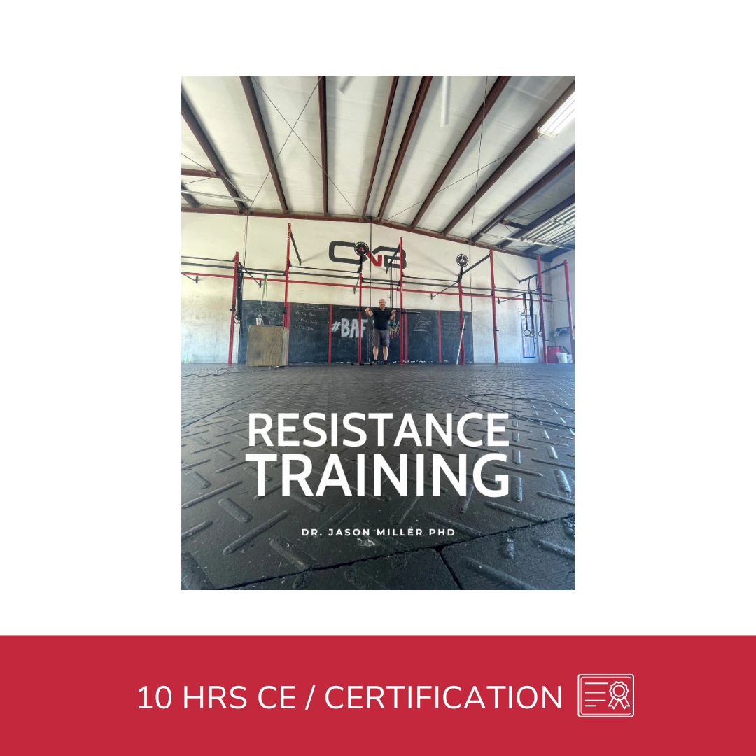 NAT Resistance Training - 10 CE Hours
