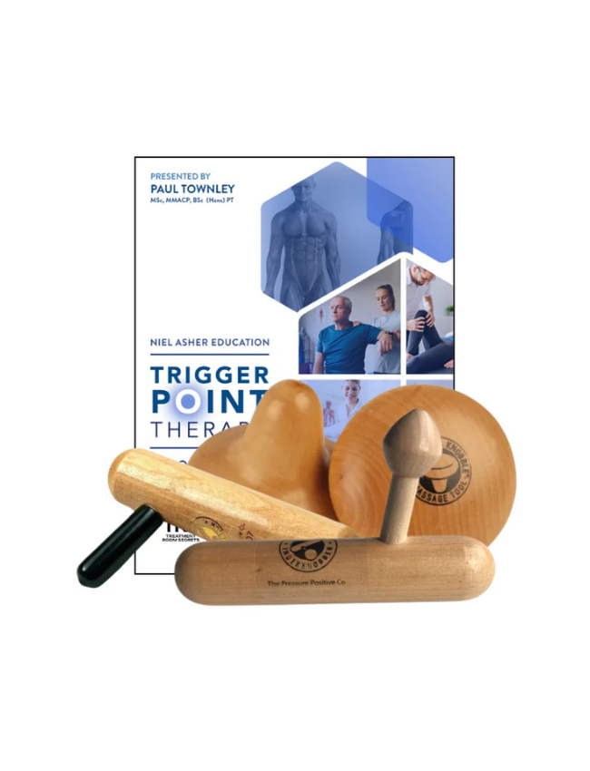 NAT Trigger Point Therapy Certification Course - 19 CE Hours + 4 Wood Crafted Pressure Tools