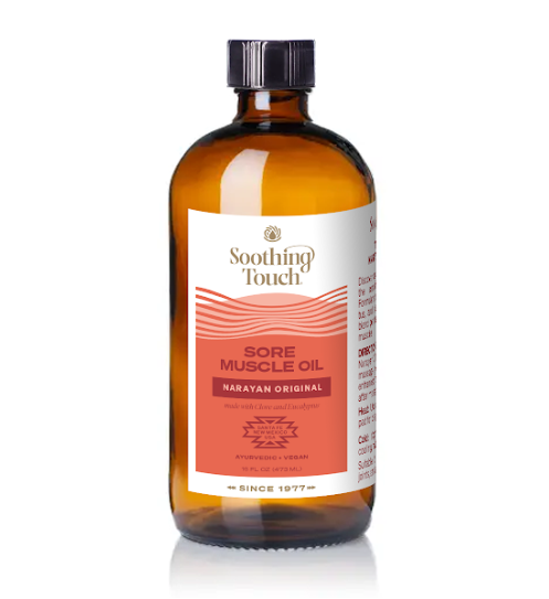 Soothing Touch Sore Muscle Oil - For Relief of Sore Muscles (Narayan Oil)